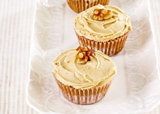 espresso walnuss cupcakes