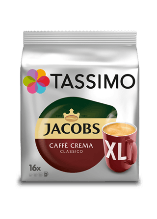 jacobs at tassimo tassimo jacobs caffe crema classico xl
