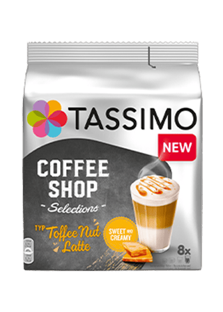 tassimo coffee shop toffe nut latte